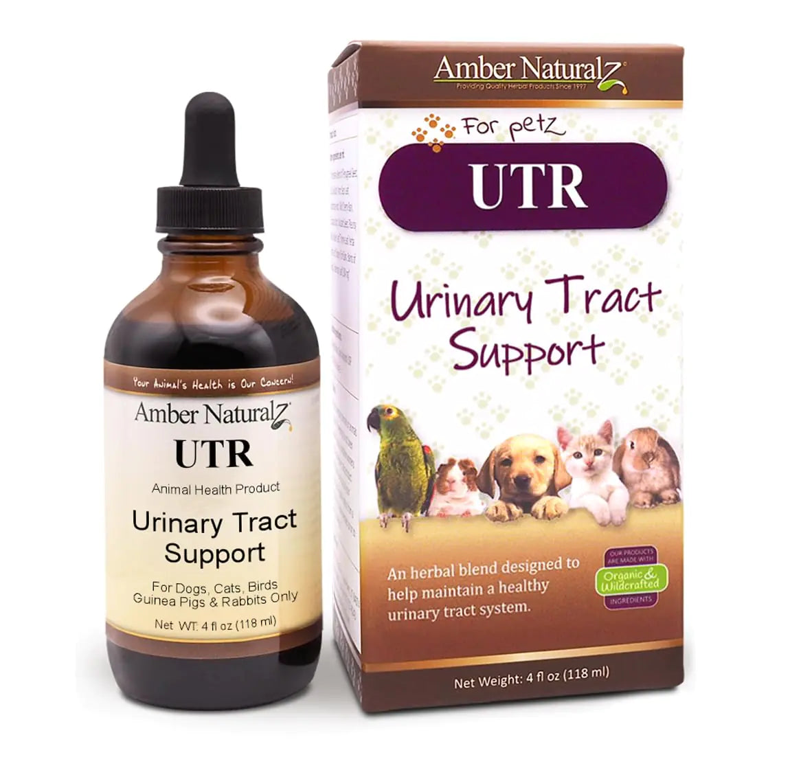 Urinary Tract Herbal Supplement for Dogs, Cats, pets