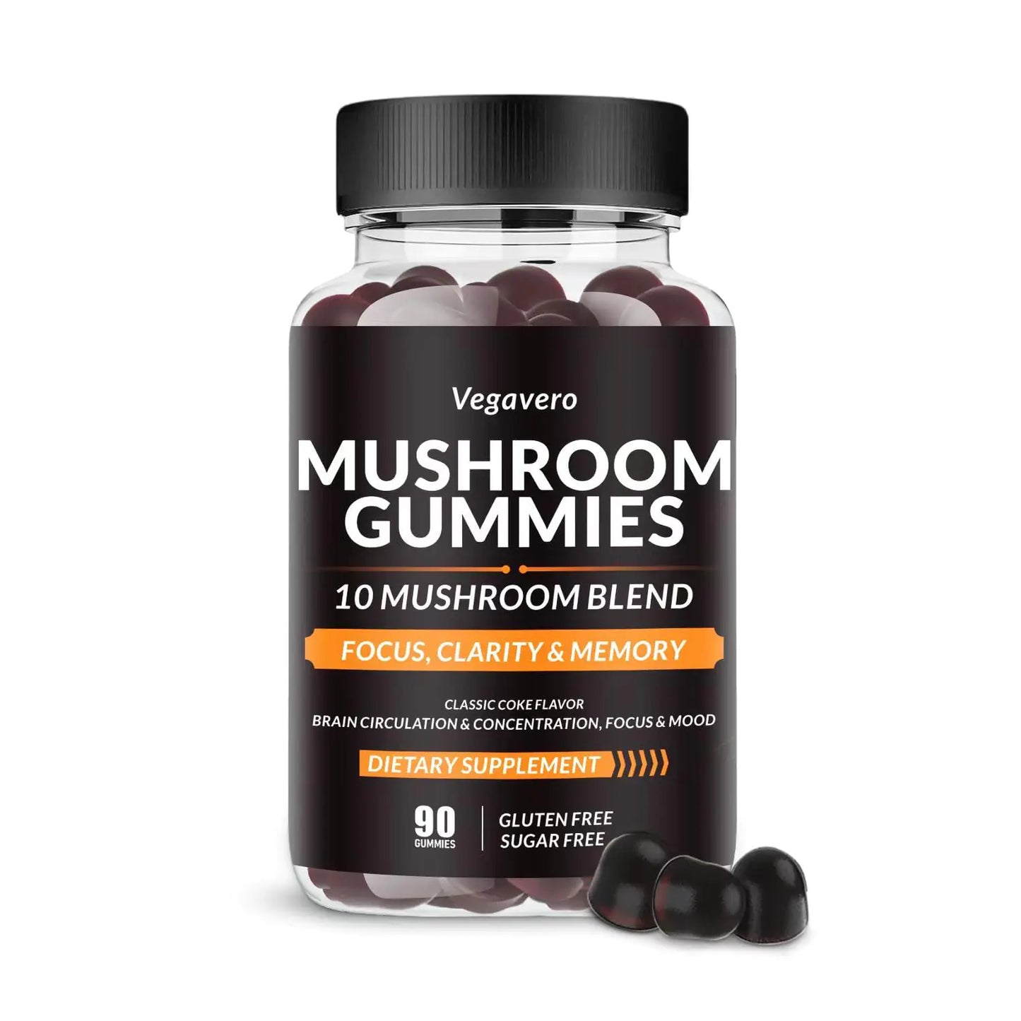 Vegavero Mushroom Gummies - Coca Cola
